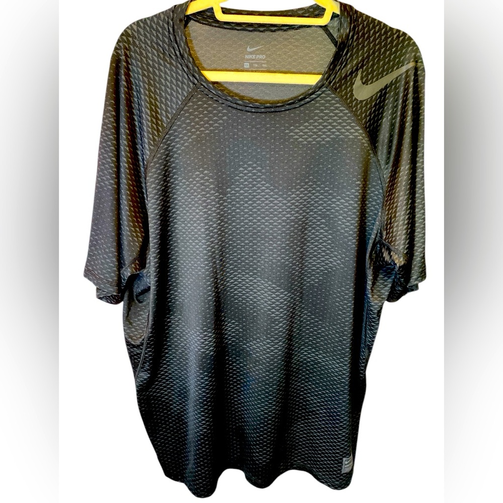 Nike Pro Black Short Sleeve Performance Tee XXL